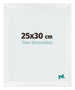 Photo Frame 25x30cm White Vintage MDF Pisa Front Size | Yourdecoration.co.uk