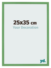 Photo Frame 25x35 cm Green MDF Bologna Front Size | Yourdecoration.co.uk