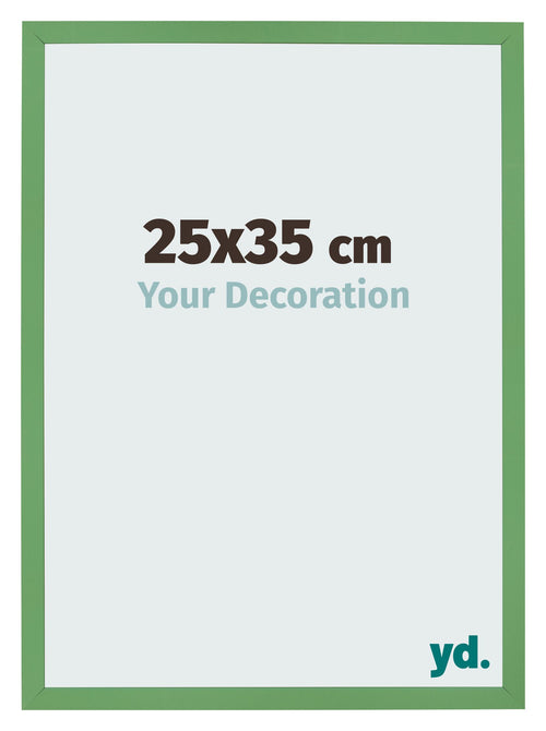 Photo Frame 25x35 cm Green MDF Bologna Front Size | Yourdecoration.co.uk