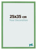 Photo Frame 25x35 cm Green MDF Bologna Front Size | Yourdecoration.co.uk