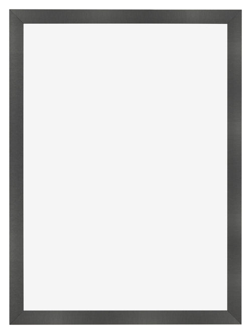 Photo Frame 25x35cm Black Silver Polished MDF Pisa Front | Yourdecoration.co.uk