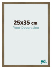 Photo Frame 25x35cm Bronze Design MDF Bologna Front Size | Yourdecoration.co.uk