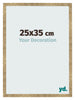 Photo Frame 25x35cm Gold Antique MDF Bologna Front Size | Yourdecoration.co.uk