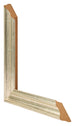 Photo Frame 25x35cm Metallic Gloss MDF Lazio Detail Intersection | Yourdecoration.co.uk