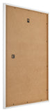 Photo Frame 25x35cm White Matte MDF Bologna Back Oblique | Yourdecoration.co.uk