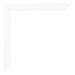 Photo Frame 25x35cm White Matte MDF Bologna Detail Corner | Yourdecoration.co.uk