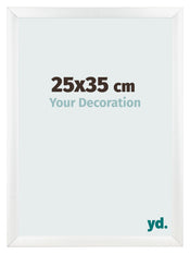 Photo Frame 25x35cm White Vintage MDF Pisa Front Size | Yourdecoration.co.uk
