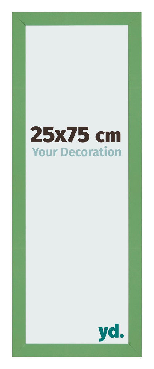 Photo Frame 25x75 cm Green MDF Bologna Front Size | Yourdecoration.co.uk