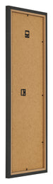 Photo Frame 25x75cm Black Woodgrain MDF Bologna Back Oblique | Yourdecoration.co.uk