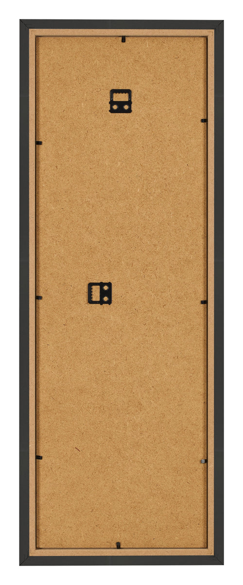 Photo Frame 25x75cm Black Woodgrain MDF Bologna Back | Yourdecoration.co.uk
