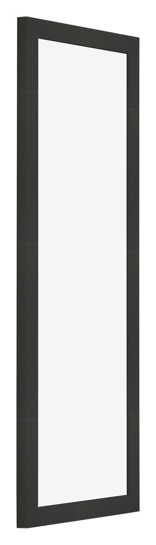 Photo Frame 25x75cm Black Woodgrain MDF Bologna Front Oblique | Yourdecoration.co.uk