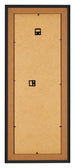 Photo Frame 25x75cm Black Woodgrain MDF Lazio Back | Yourdecoration.co.uk