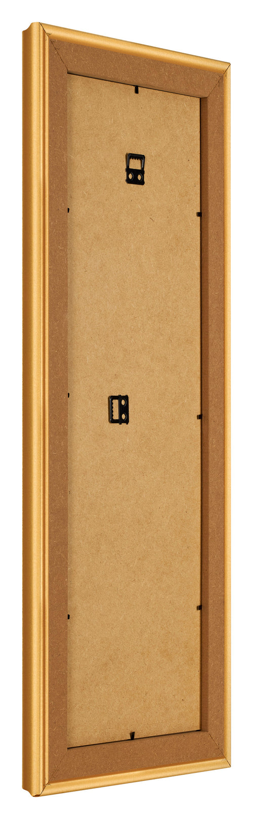 Photo Frame 25x75cm Gold Matte MDF Lazio Back Oblique | Yourdecoration.co.uk