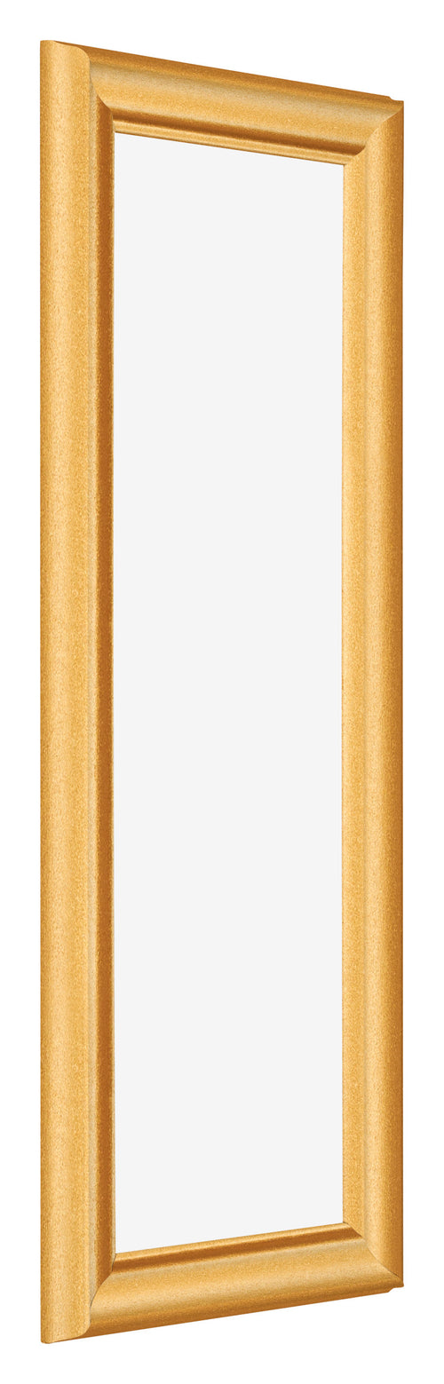 Photo Frame 25x75cm Gold Matte MDF Lazio Front Oblique | Yourdecoration.co.uk
