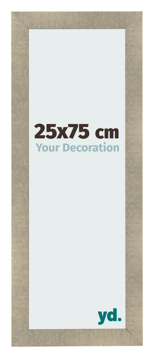 Photo Frame 25x75cm Gold Vintage MDF Pisa Front Size | Yourdecoration.co.uk