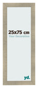 Photo Frame 25x75cm Gold Vintage MDF Pisa Front Size | Yourdecoration.co.uk