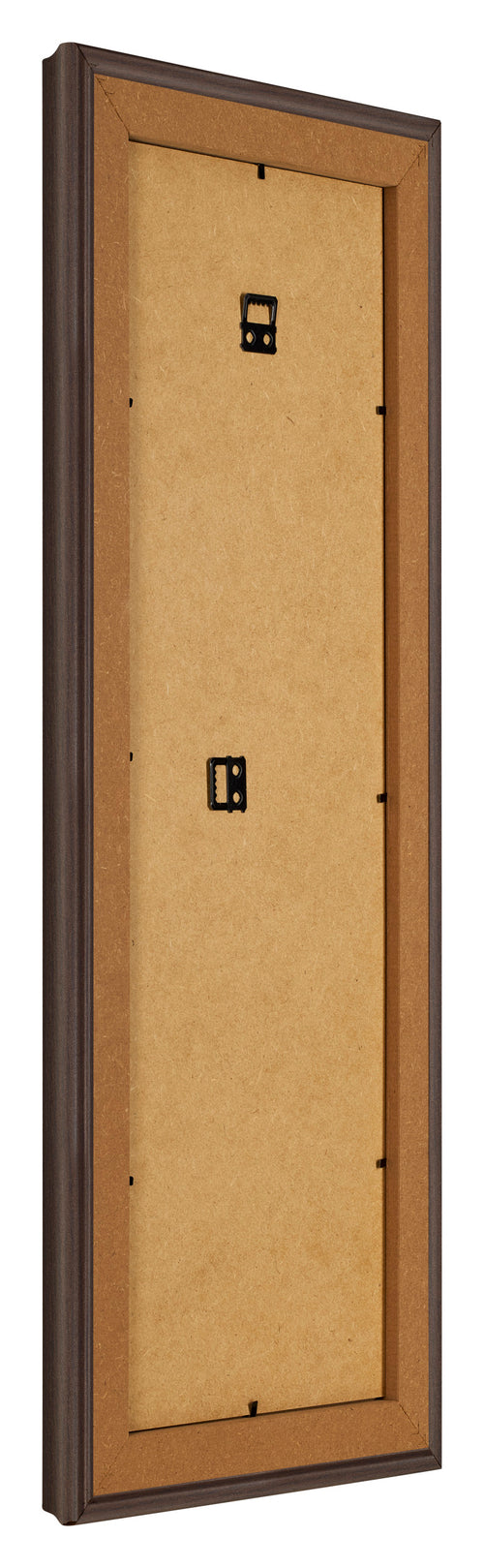 Photo Frame 25x75cm Oak Dark MDF Lazio Back Oblique | Yourdecoration.co.uk