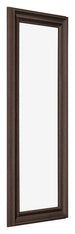 Photo Frame 25x75cm Oak Dark MDF Lazio Front Oblique | Yourdecoration.co.uk