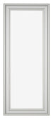 Photo Frame 25x75cm Silver Matte MDF Lazio Front | Yourdecoration.co.uk