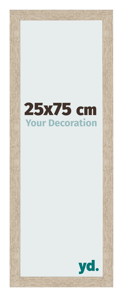 Photo Frame 25x75cm Sonoma Oak MDF Bologna Front Size | Yourdecoration.co.uk