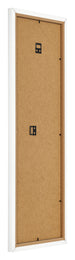 Photo Frame 25x75cm White High Gloss MDF Bologna Back Oblique | Yourdecoration.co.uk