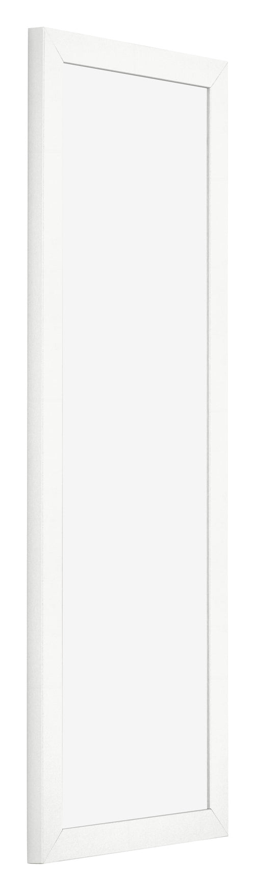 Photo Frame 25x75cm White High Gloss MDF Bologna Front Oblique | Yourdecoration.co.uk