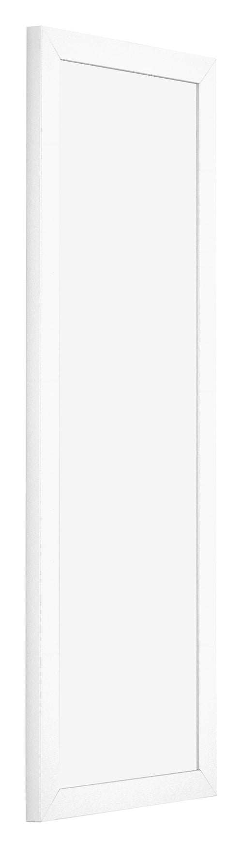Photo Frame 25x75cm White Matte MDF Bologna Front Oblique | Yourdecoration.co.uk