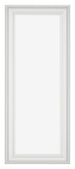 Photo Frame 25x75cm White Swept MDF Lazio Front | Yourdecoration.co.uk
