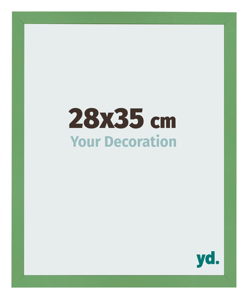 Photo Frame 28x35 cm Green MDF Bologna Front Size | Yourdecoration.co.uk