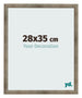 Photo Frame 28x35 cm Metal Vintage MDF Bologna Front Size | Yourdecoration.co.uk