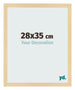 Photo Frame 28x35cm Beech Design MDF Bologna Front Size | Yourdecoration.co.uk