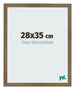 Photo Frame 28x35cm Bronze Design MDF Bologna Front Size | Yourdecoration.co.uk
