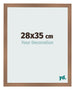 Photo Frame 28x35cm Copper Design MDF Bologna Front Size | Yourdecoration.co.uk