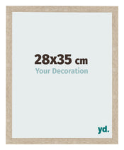 Photo Frame 28x35cm Sonoma Oak MDF Bologna Front Size | Yourdecoration.co.uk