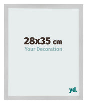 Photo Frame 28x35cm Stainless Steel MDF Bologna Front Size | Yourdecoration.co.uk