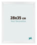 Photo Frame 28x35cm White Vintage MDF Pisa Front Size | Yourdecoration.co.uk