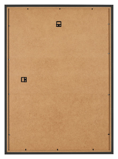 Photo Frame 29 7x42cm A3 Black Woodgrain MDF Bologna Back | Yourdecoration.co.uk