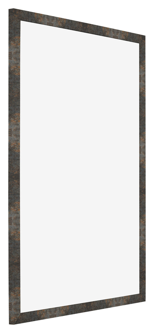 Photo Frame 29 7x42cm A3 Oxidized Metal MDF Bologna Front Oblique | Yourdecoration.co.uk