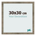 Photo Frame 30x30 cm Metal Vintage MDF Bologna Front Size | Yourdecoration.co.uk