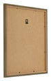 Photo Frame 30x30cm Bronze Design MDF Bologna Back Oblique | Yourdecoration.co.uk