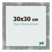 Photo Frame 30x30cm Metal Vintage MDF Pisa Front Size | Yourdecoration.co.uk