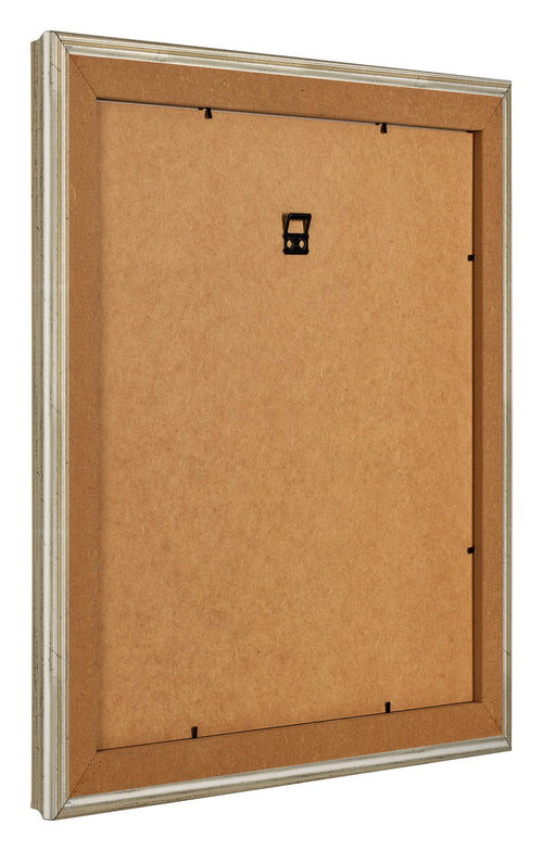 Photo Frame 30x30cm Metallic Gloss MDF Lazio Back Oblique | Yourdecoration.co.uk