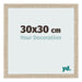 Photo Frame 30x30cm Sonoma Oak MDF Bologna Front Size | Yourdecoration.co.uk
