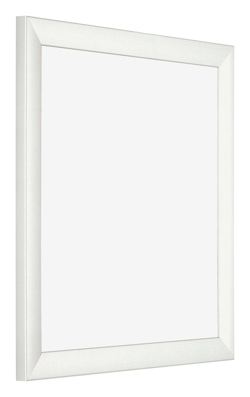 Photo Frame 30x30cm White Vintage MDF Pisa Front Oblique | Yourdecoration.co.uk