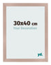 Photo Frame 30x40 cm Dusty Pink MDF Bologna Front Size | Yourdecoration.co.uk