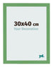 Photo Frame 30x40 cm Green MDF Bologna Front Size | Yourdecoration.co.uk