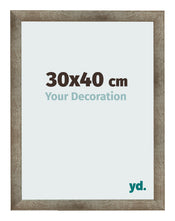 Photo Frame 30x40 cm Metal Vintage MDF Bologna Front Size | Yourdecoration.co.uk