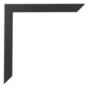 Photo Frame 30x40cm Black Matte MDF Bologna Detail Corner | Yourdecoration.co.uk