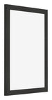 Photo Frame 30x40cm Black Woodgrain MDF Bologna Front Oblique | Yourdecoration.co.uk