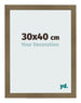Photo Frame 30x40cm Bronze Design MDF Bologna Front Size | Yourdecoration.co.uk